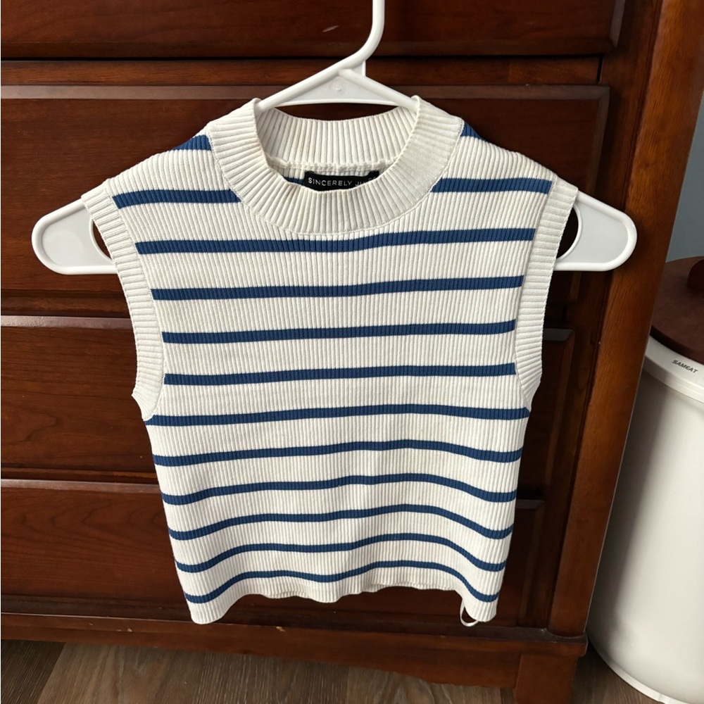 Striped tank